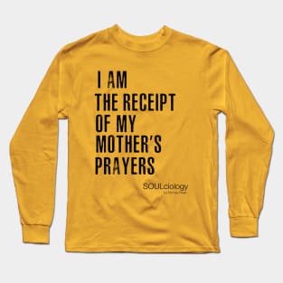 Prayer Receipt Long Sleeve T-Shirt